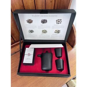 Tea Forte Cast Iron Teapot and Cup Set